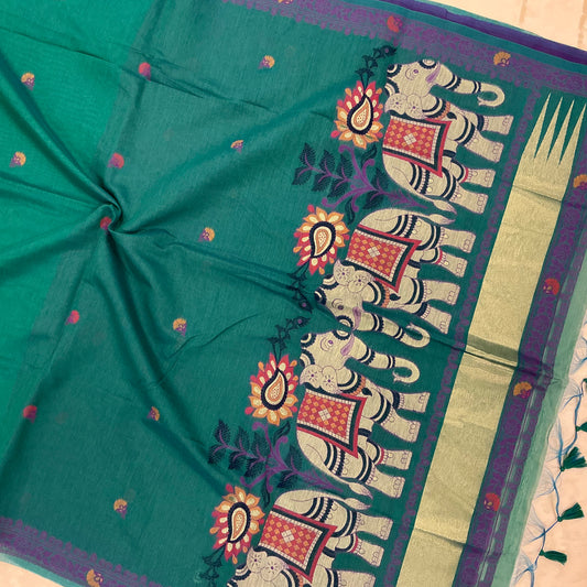 DHAKAI COTTON SILK SAREE
