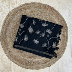 TUSSER SILK EMBROIDERY