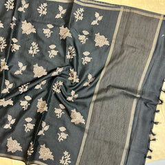 TUSSAR SILK EMBROIDERY