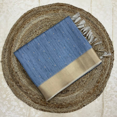 TUSSAR BUTTA SAREE WITH RICH PALLU