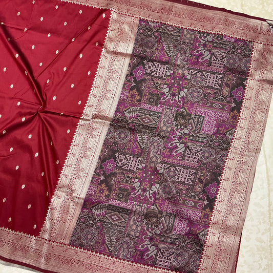 DUPION SELVAM SILK PALLU