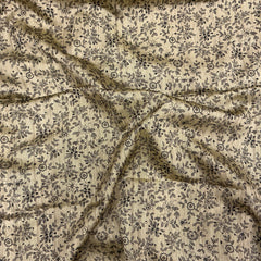 KALAMAKARI TUSSAR SAREE WITH  KATHA BORDER