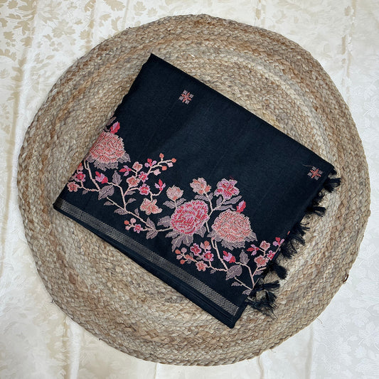 TUSSAR SILK EMBROIDERY