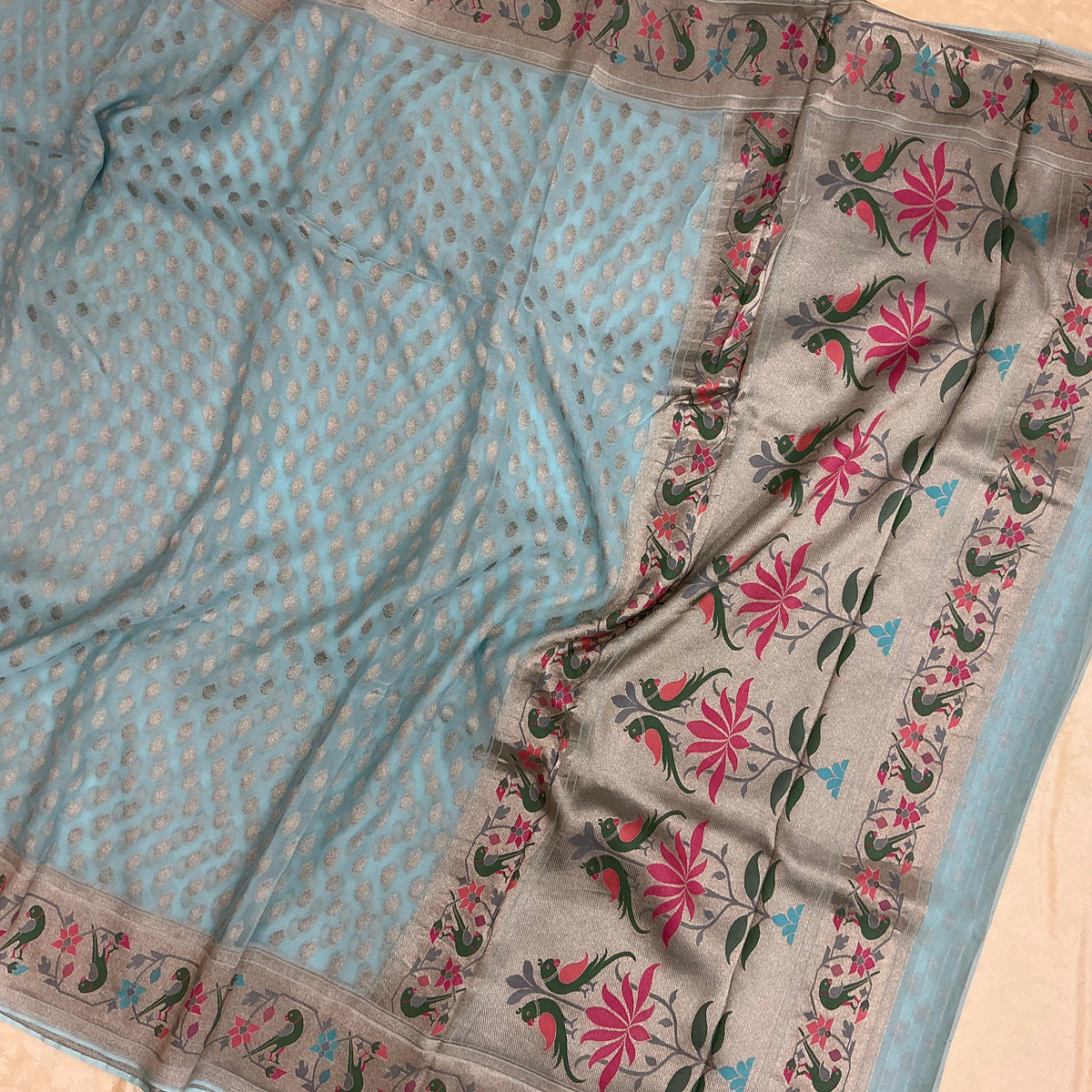 PURE VISCOSE PAITHANI SAREE