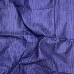 Semi Handloom Tusser silk saree with embroidery soft beige and deep violet base