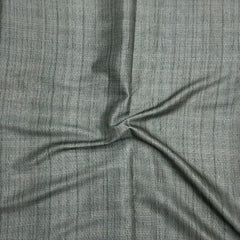 Soft Green Handloom Tusser Ikkat Printed Saree with Geometric Pallu Design