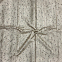 Handloom Semi Tusser Silk Saree navy blue base