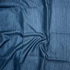 Semi Handloom Tusser silk saree with embroidery soft beige and serene teal blue base