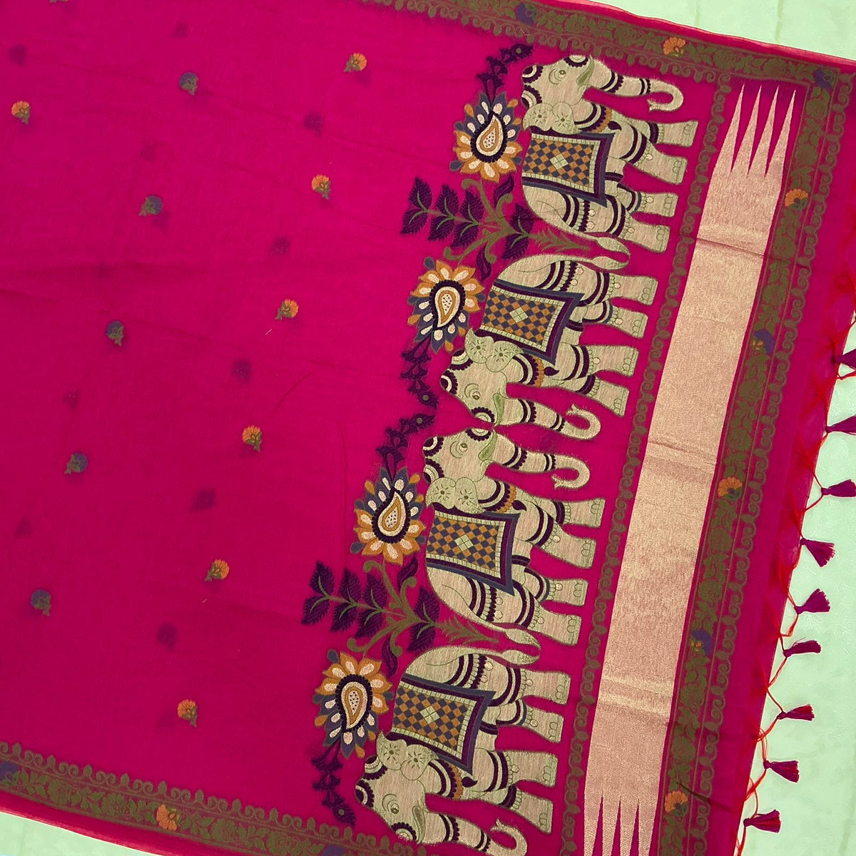 DHAKAI COTTON SILK SAREE
