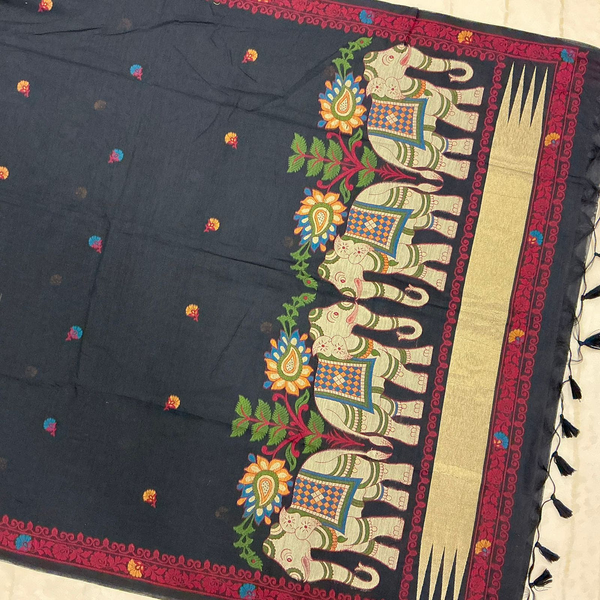 DHAKAI COTTON SILK SAREE
